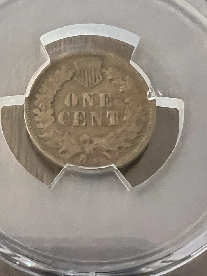 1908-S Indian cent, PCGS F12, Key Date! - Image 4 of 4