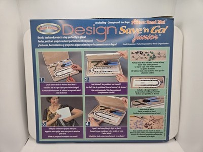 The Bead Buddy Design Save  N Go Junior Bead Craft Holder New