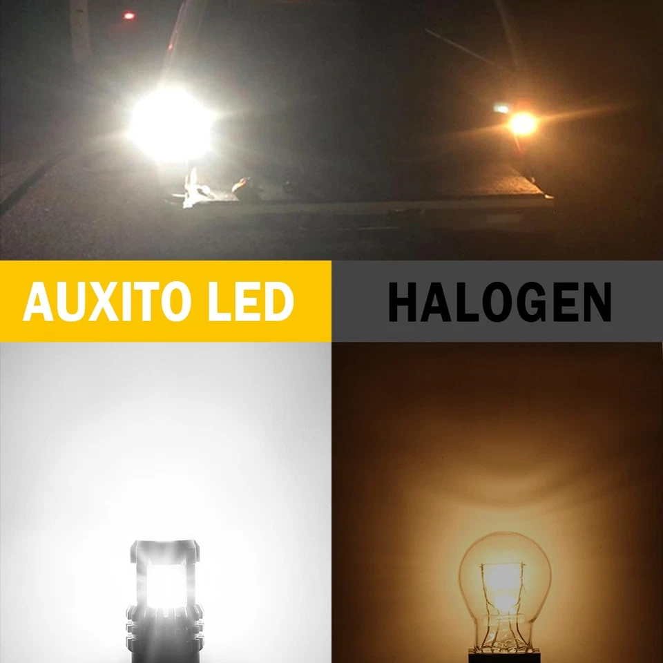 3157 3156 T10 T15 LED Backup Reverse Light Bulbs For Ford F-150 F-250 F-350 F450 - Image 2 of 4