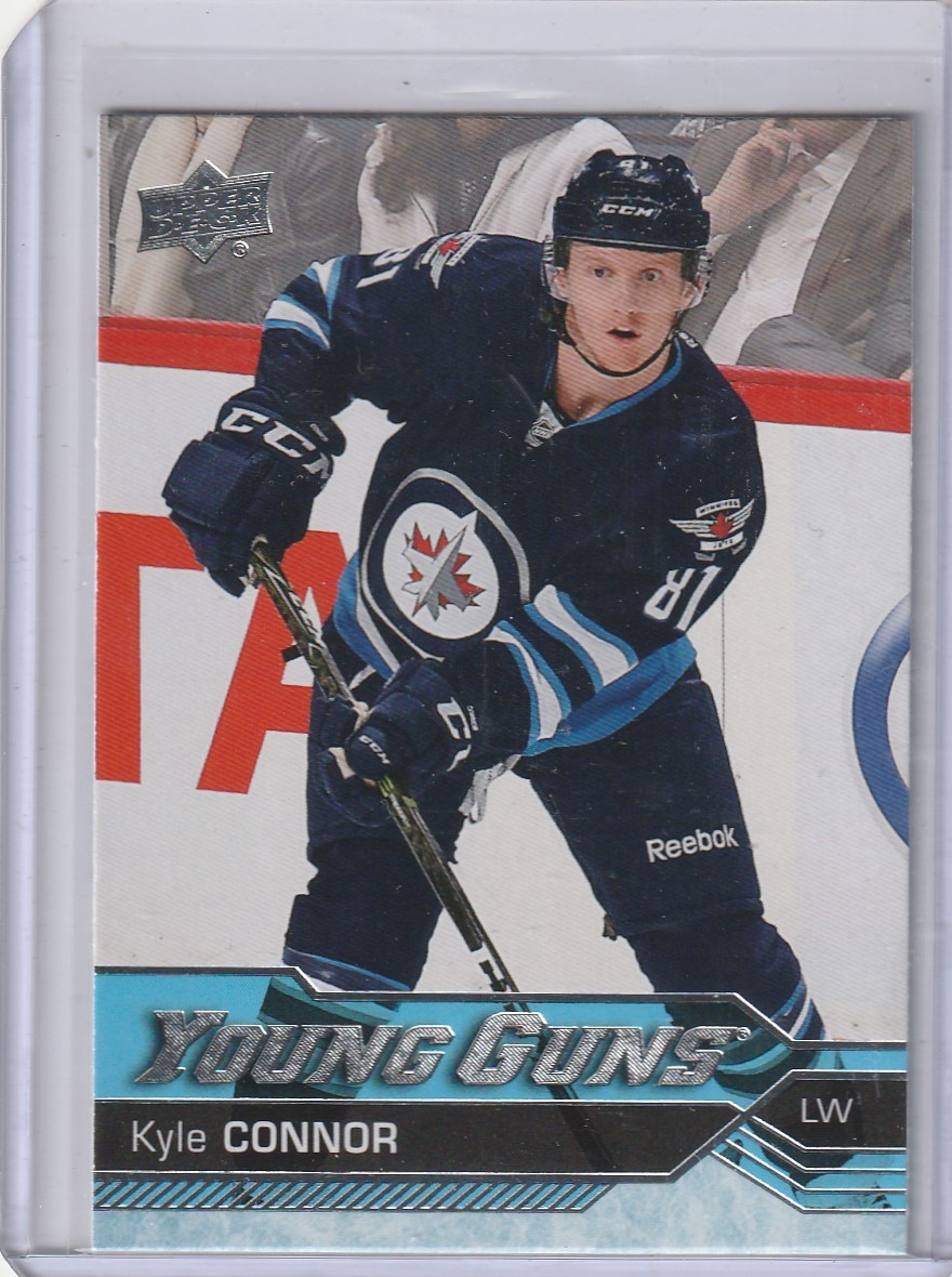 2016-17 Upper Deck Young Guns Kyle Connor RC #212 Winnipeg Jets