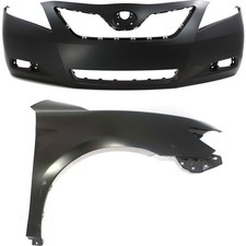 Front Bumper Cover And Right Fender Kit For 2007-2009 Toyota Camry Usa Built