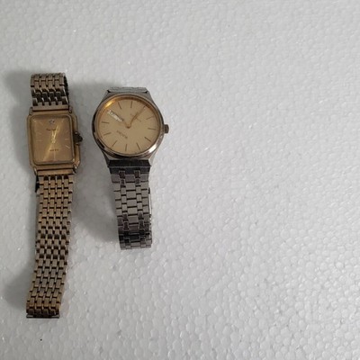 Bulova & Pierre Cardin watches * LOT * as is, new batteries