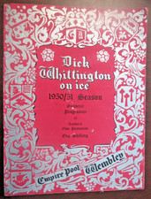 Dick Whittington on Ice 1950 Empire Pool Wembley Souvenir Programme