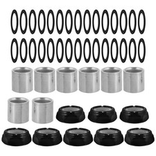 1 Set Versatile Skateboard Hardware Kit Metal Screws Nuts Washers Durable
