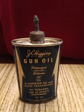 Vintage And Collectable J C Higgins No.626 BLUE Gun Oil Can