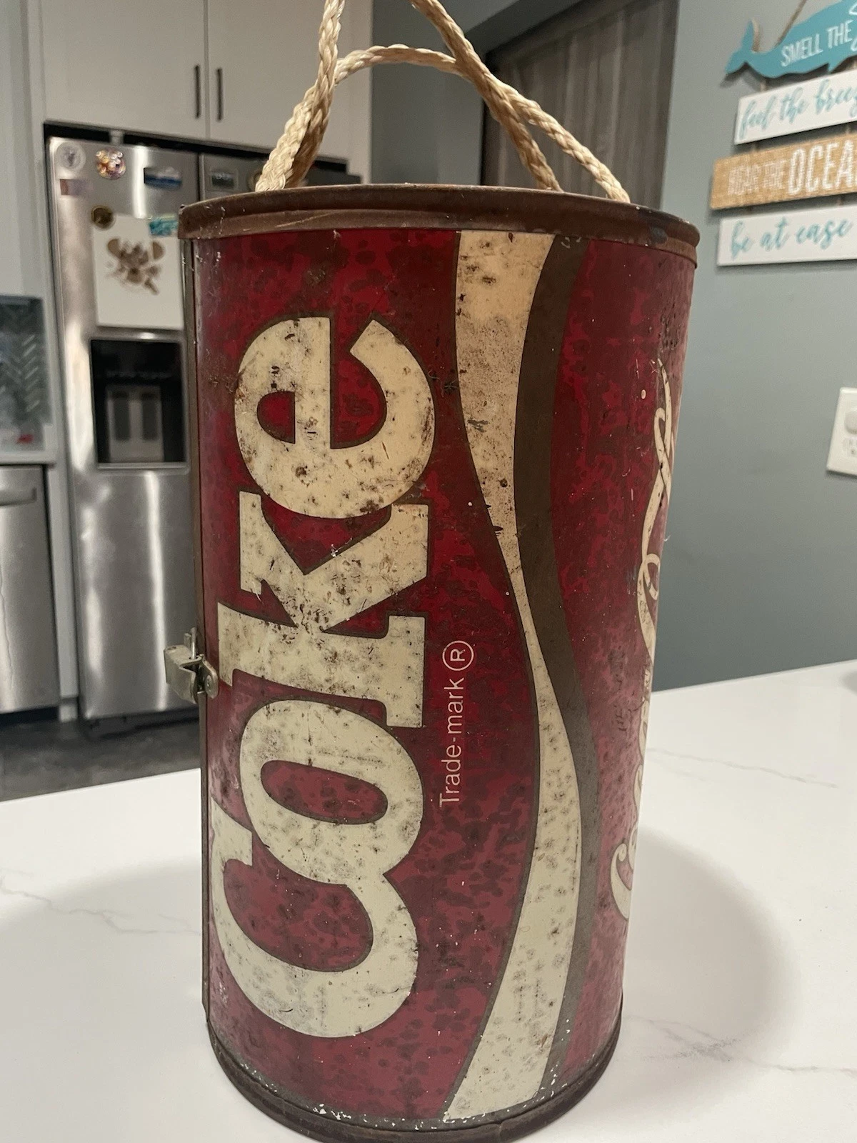 Vintage Coca Cola Portable Cooler