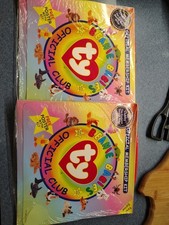 Ty Beanie Babies Official Club Membership Kit First Edition 136 Stickers