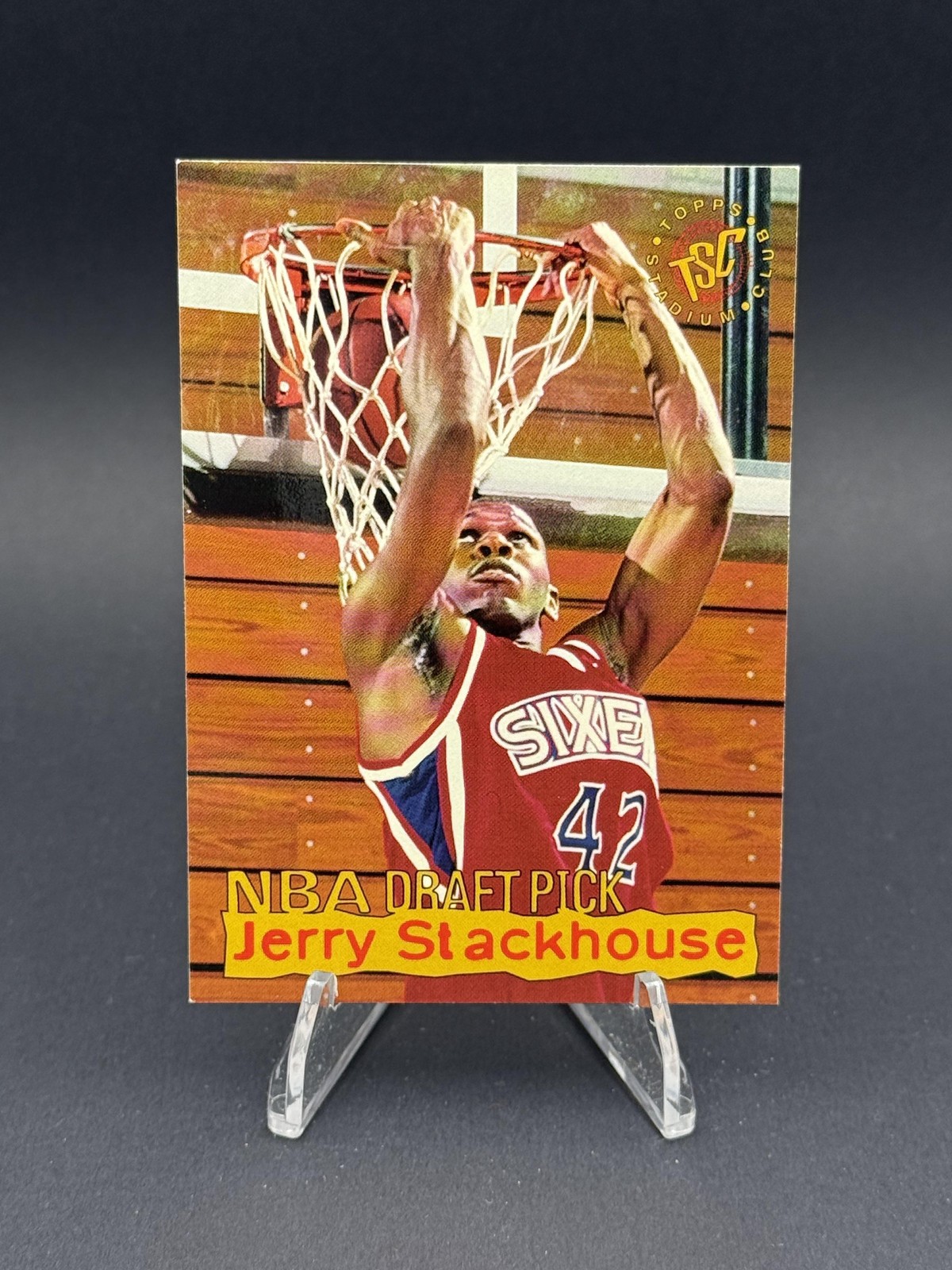 1995-96 Stadium Club #3 Jerry Stackhouse Draft Picks
