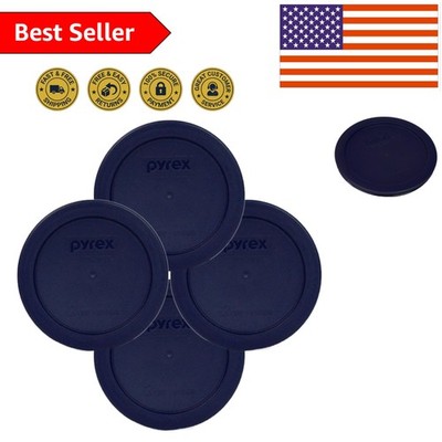 Durable 7200-PC Blue Food Storage Replacement Lids - 4-Pack for Easy Meal Prep