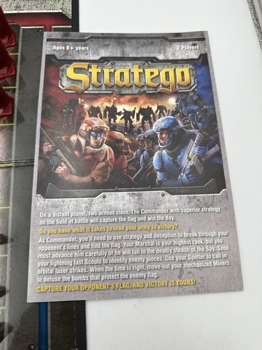 Stratego The Classic Board Game of Battlefield Strategy 50 Year Spin Master 2011 - Picture 2 of 22