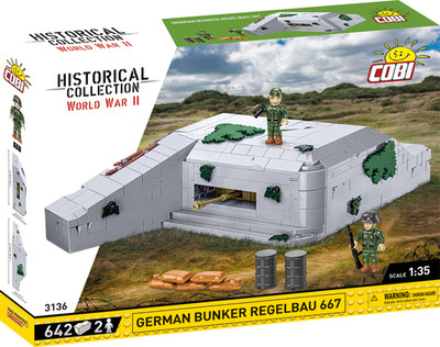 COBI German Bunker Regelbau 667 Set 3136