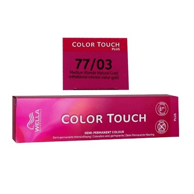 Wella Color Touch Plus 60 ml 77/03 mittelblond intensiv natur gold Intensivtönun