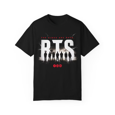 BTS Tour Shirt 2026 2027 Bangtan Army Merch Kpop Concert Graphic