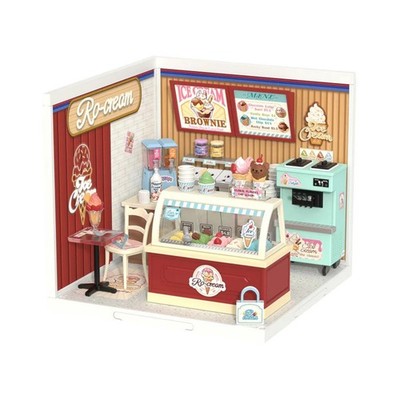 Rolife Geschmackvolles Eis Super Creator Zum Selbermachen Miniatur Haus DW018B 3D-Puzzle
