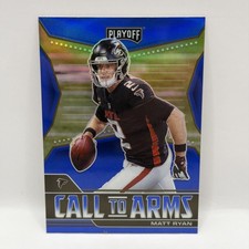 2021 Panini Playoff Football #CA-MRY Matt Ryan - Call to Arms Blue Prizm