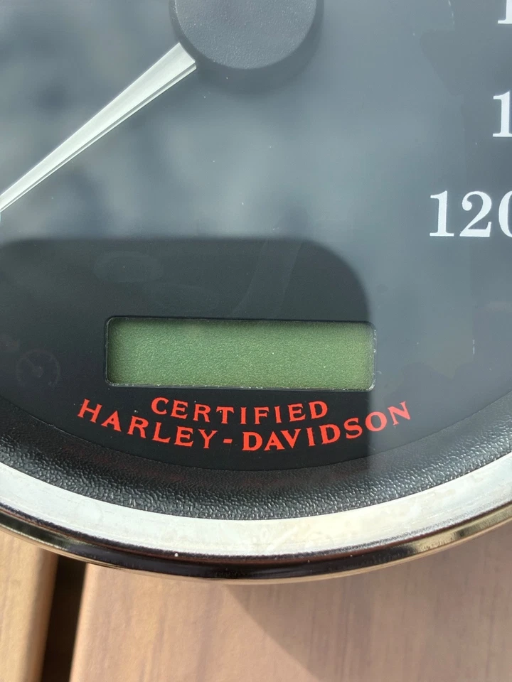 Harley-Softail Fatboy 2004 velocímetro medidor de odómetro PN 67410-04 Foto 2 de 4