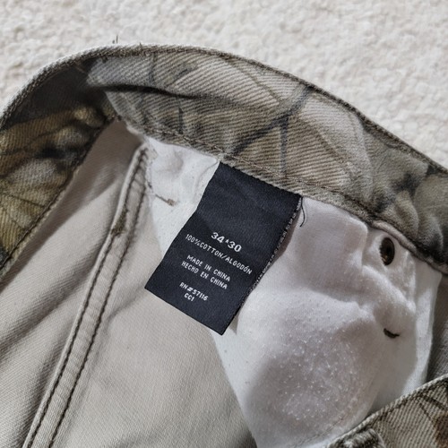 Outfitters Ridge Realtree Camouflage Double Knee Pants Men’s 34x28 Camo - Picture 6 of 10