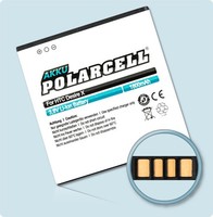 Polarcell Htc 35H00177-00M 35H00190-00M 35H00190-01M Power-Akku Batterie Accu