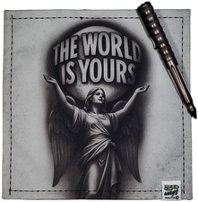 50 WAYS POCKET POCKET HANK Everyday Carry EDC Handkerchief The World Is Yours