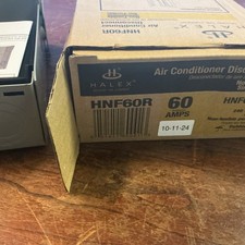 Halex HNF60R 60A 240V Non-Fusible Metallic AC Disconnect new 