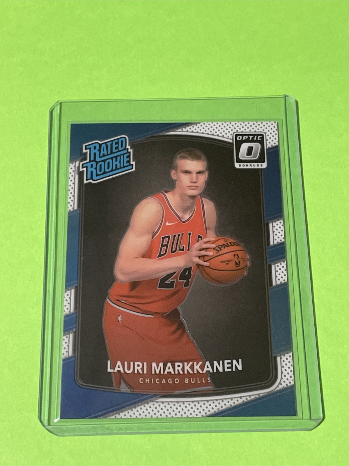 2017-18 Panini Donruss Optic Lauri Markkanen Rated Rookie #159 Bulls