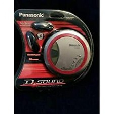 Panasonic Portable CD Player SL-SX330 Red No Skip D Sound