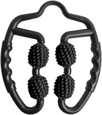 4 Wheels Foam Roller Muscle Massager for Leg Neck Hand Arm,Trigger Point Muscle