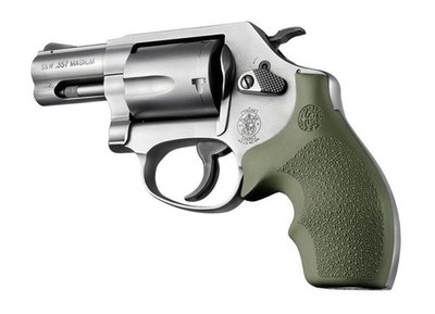 Hogue Monogrip Smith & Wesson J-Frame Rubber Bantam Style Grip, OD