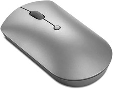 Lenovo 600 Bluetooth Silent Mouse, Blue Optical Sensor, Adjustable DPI, 4 Button