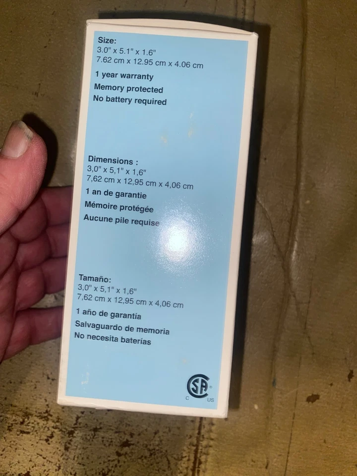 Nuheat, Programmable Thermostat for Floor Heating(220V) NTG5220. - Image 2 of 4