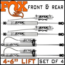 Fox 2.0 Reservoir Frontrear Shocks Fit 94-13 Dodge Ram 2500 3500 4wd 4-6 Lift