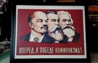 Forward to the Victory of Communism! USSR Poster Print Framed 8 1/2 x 11 Lenin