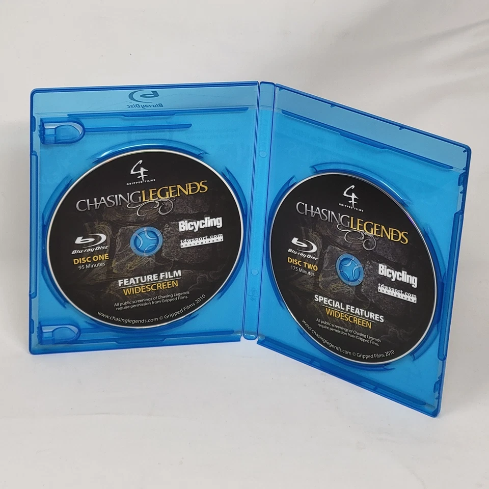 Chasing Legends (A High Definition Tour de France Documentary), BN 2 Blu-Ray Set Foto 2 de 3