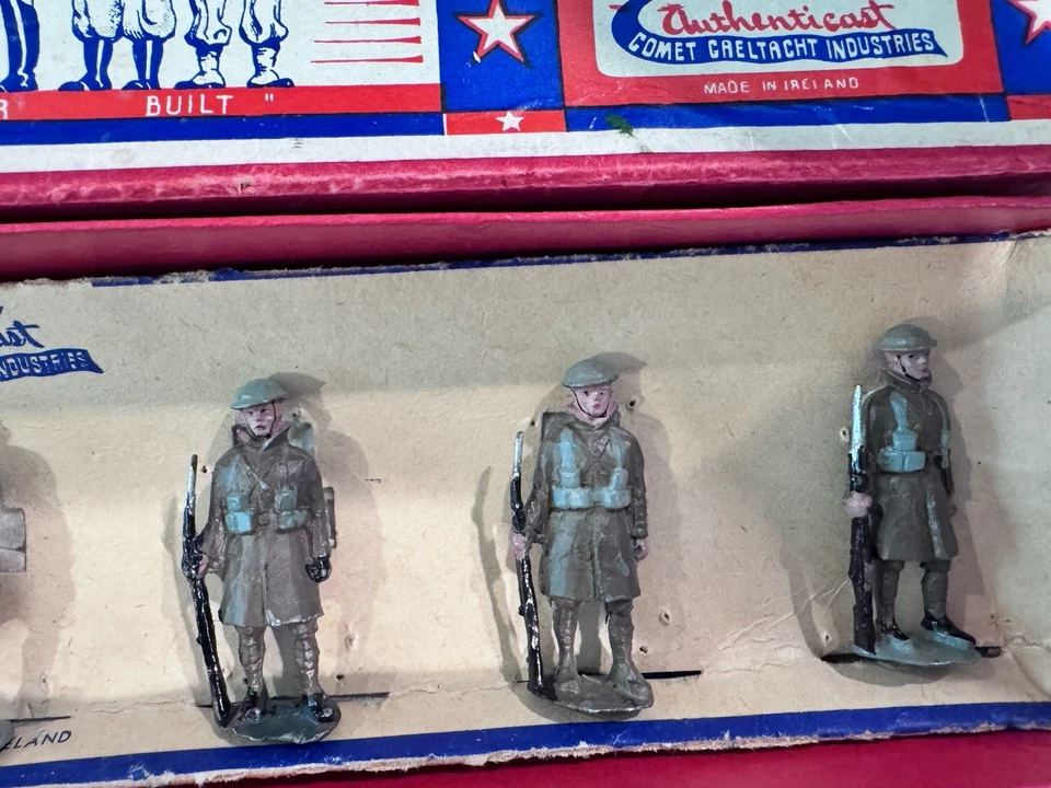 Authenticast: Boxed Set - British Infantry @ Ease, WW2. c1950s. Rare - Image 3 of 4