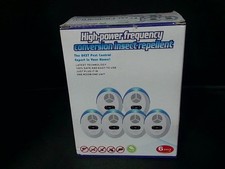 Electronic Pest Repeller Plug In Ultrasonic Bug Repellent Reject Bats Mouse Rat