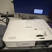 Epson PowerLite 2250U White Multimedia Projector HDMI VGA USB Wired LAN
