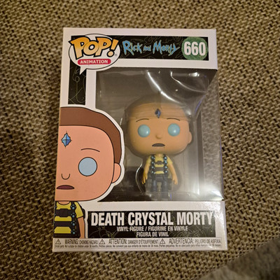 Funko Pop! Animation Rick and Morty Death Crystal Morty #660 Vinylfigur