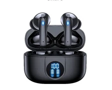 VEAT00L P91 Wireless Earbuds, Bluetooth Headphones V5.4 Stereo Ear buds with Noi