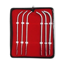 VAN BUREN SOUND SET of 6 Surgical Instruments
