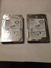 Lot of 2 ...Dell 2.5" Exos 10E2400 2TB  SAS  12Gbps  HDD  1XK233-151 Hard Drives