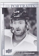 17/18 UD..SEAN COUTURIER..PORTRAITS..CARD # P-40..FLYERS..FREE COMBINED SHIPPING