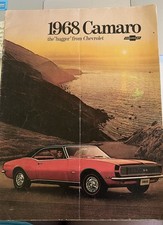 Original 1968 Chevrolet Camaro Brochure