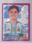 Julian Alvarez PURPLE Crumple ARG 19  2026 PANINI WORLD CUP  GOLD Sticker