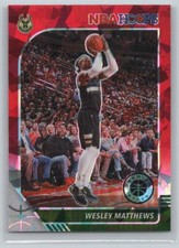 2019-20 Panini NBA Hoops Premium Stock - #75 Wesley Matthews Bucks