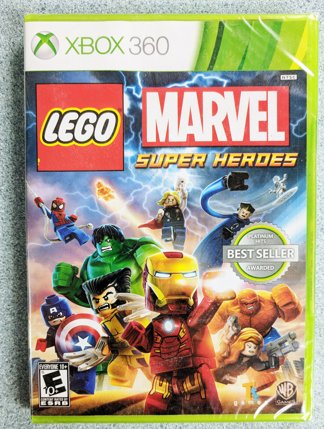 LEGO Marvel Super Heroes (Xbox 360) Avengers, X-Men, Fantastic Four, Deadpool