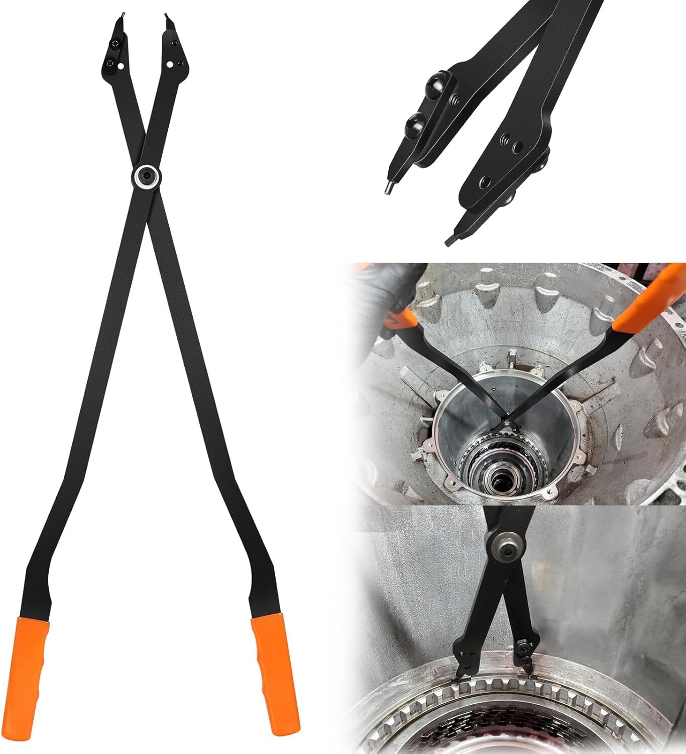 Tools 1489 26" Heavy Duty Snap Ring Pliers Large Internal Retaining Ring Plier