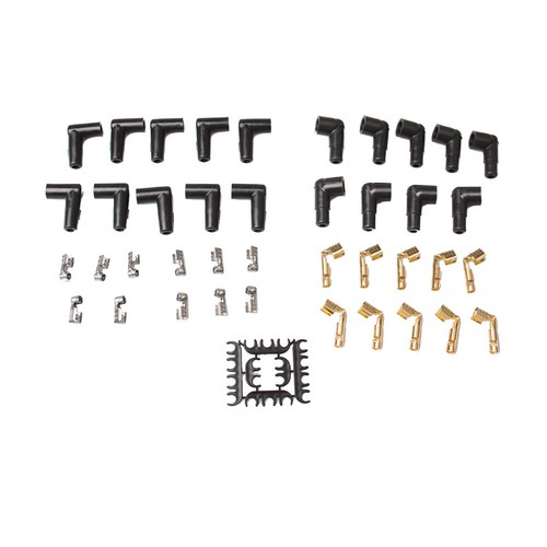 8mm Silicone Spark Plug Wire Set For Chevy SBC BBC HEI Male/HEI 90 Degree Boots - Picture 6 of 14