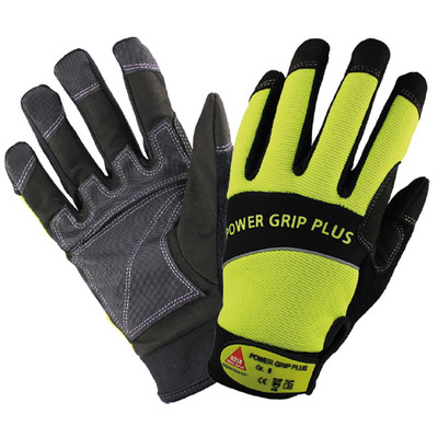 10 Paar Power Grip PLUS Montage Handschuhe Handschuh Arbeitshandschuhe Größe 9