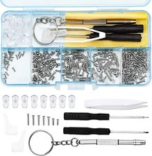 Reading Glasses Repair Kit Multi Tool Screw Diver Screw Nuts Washers Spare Parts