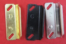 Storm Door Paddle Lever Lock Keeper Striker Plate Latch Catch Bracket